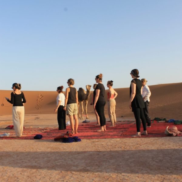 yoga and trekking